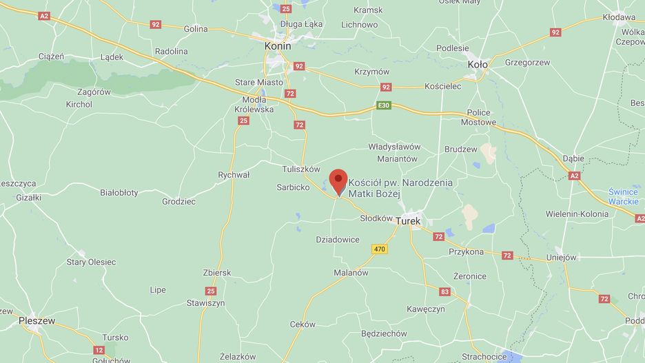 Wypadek i utrudnienia na DK 72 w Wielkopolsce.