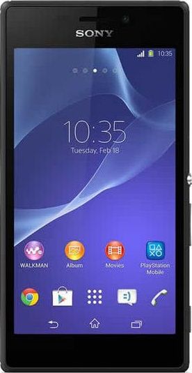 Sony Xperia M2 przypomina telefony z serii Xperia Z