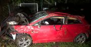 Tylmanowa: Pijany 26-latek rozbił auto. Próbował zrzucić winę na sarnę