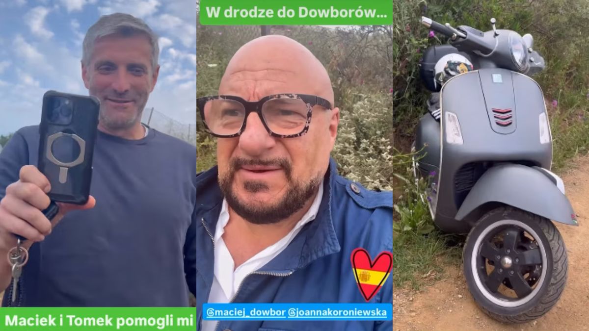 Piotr Gąsowski władował się do rowu w Hiszpanii