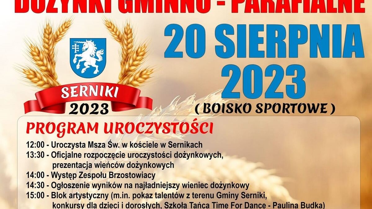 Dożynki w Sernikach 2023