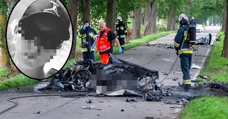 Tragiczny wypadek porsche na Mazurach. "Jechali na biznesowy obiad"