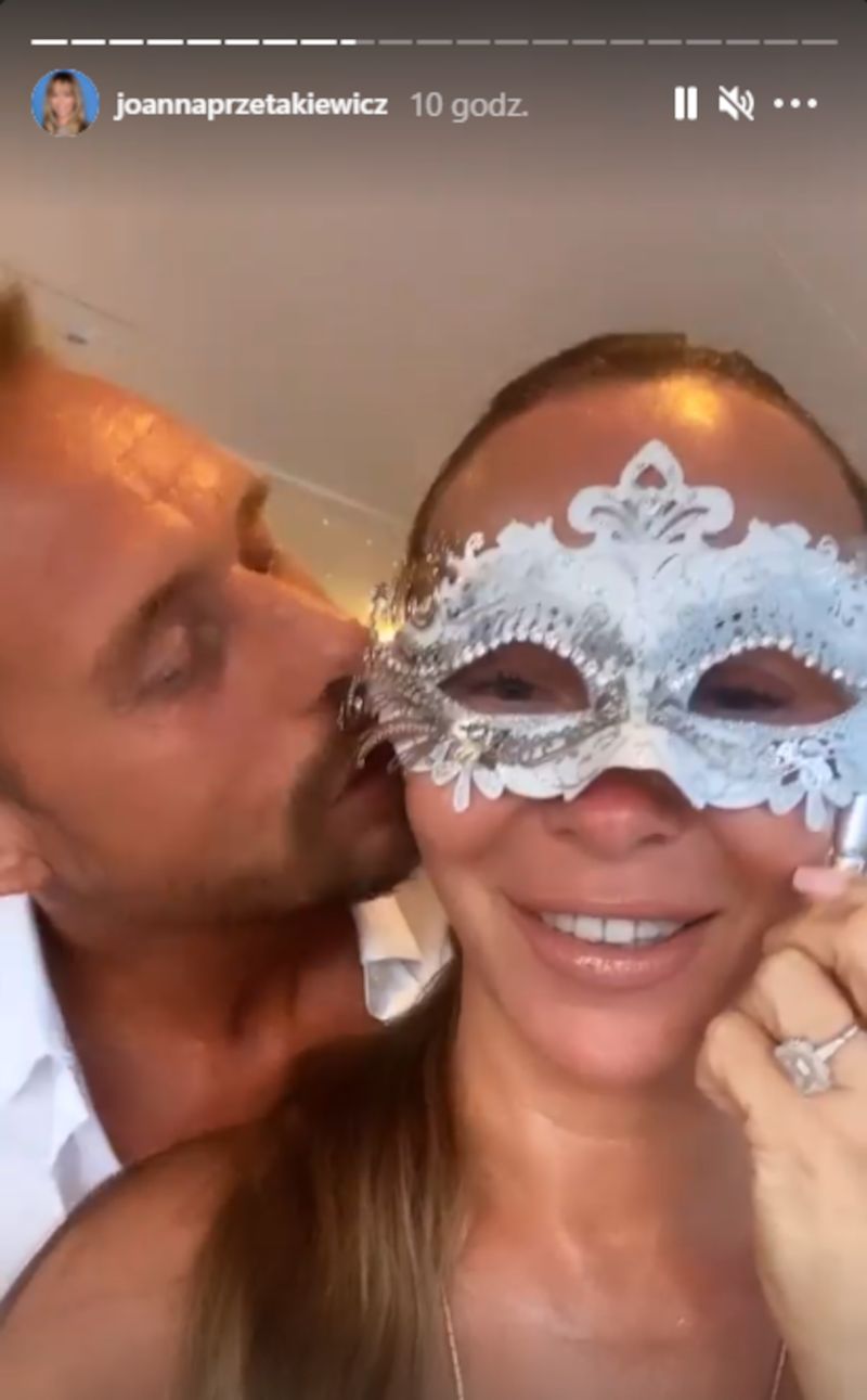 Joanna Przetakiewicz i Rinke Rooyens balują w Saint-Tropez