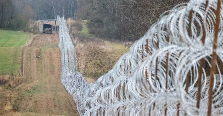 Wracał od kolegi. Pijany prawie wjechał do Rosji