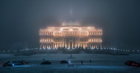 Nur-Sułtan, stolica Kazachstanu, to miasto z przyszłości. Pokazał je Patryk Biegański