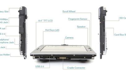 Quadpad E84 - słoneczny tablet 1