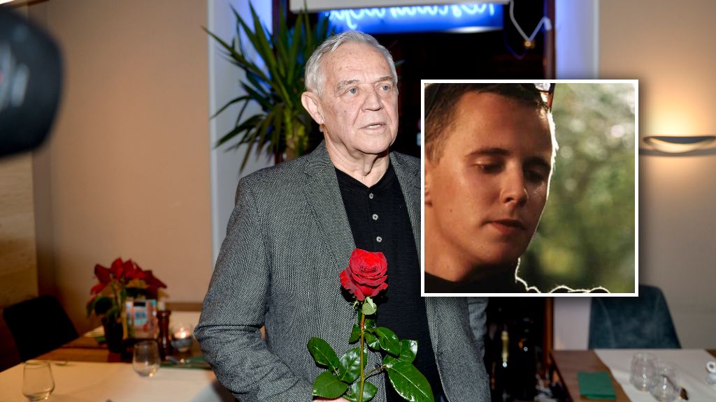 Marek Kondrat i jego syn Mikołaj