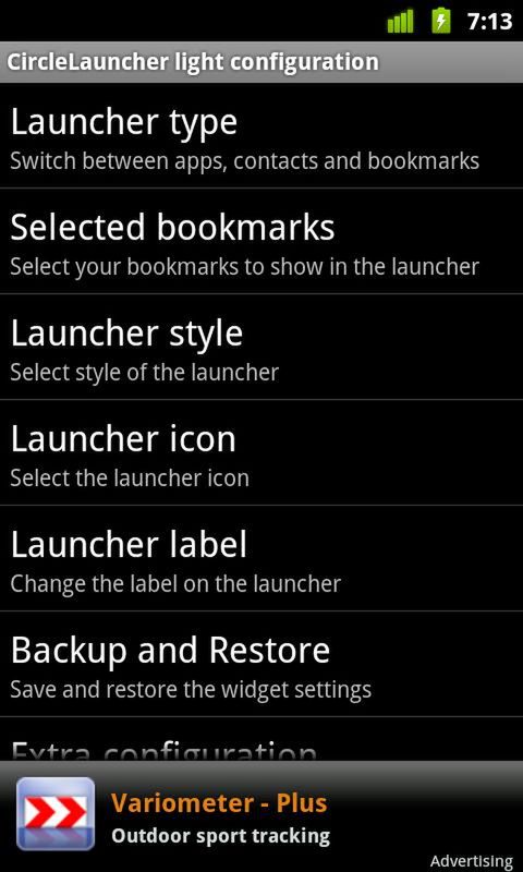 CircleLauncher Lite