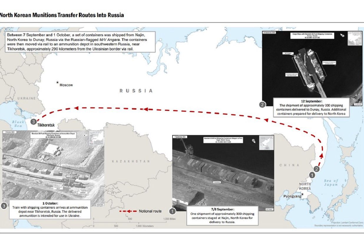 Korea Północna przekazała broń Rosji. Alarm w USA