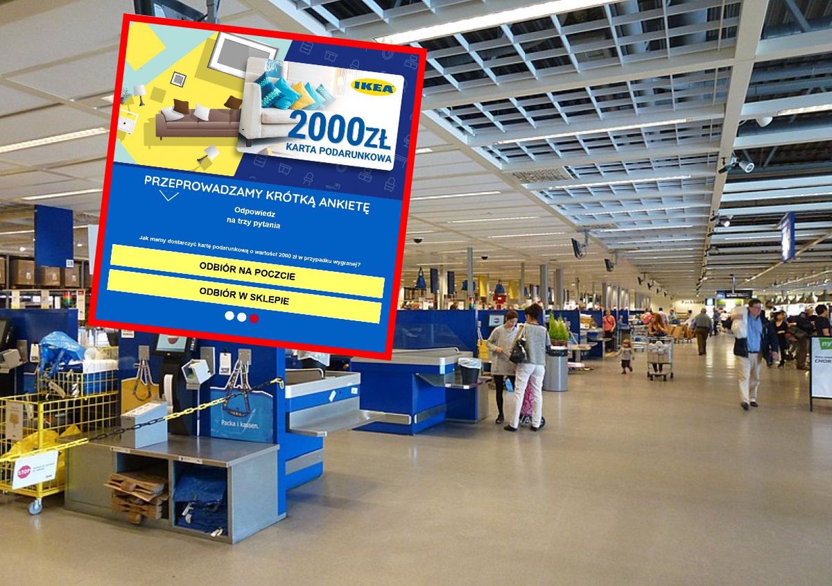 Bon na 2000 zł do Ikea? Uważaj, to podstęp