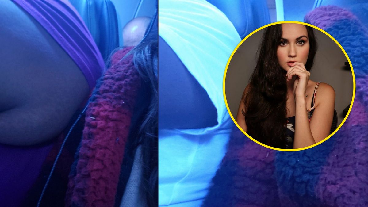 Kobieta poskarżyła się na warunki w samolocie.