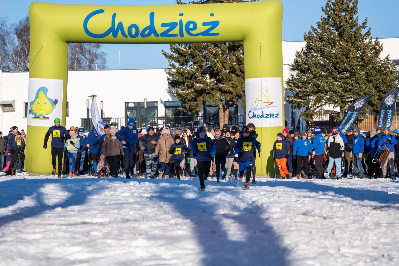 Bieg Noworoczny "Noworoczne Chodź-że" w Chodzieży