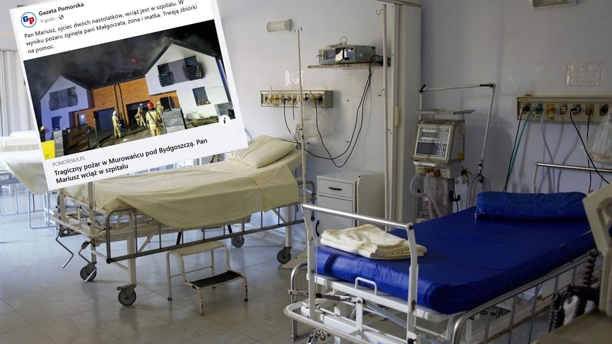 Pożar domu jednorodzinnego pod Bydgoszczą. Zginęła matka dwójki dzieci