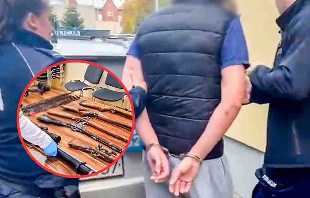 Drezdenko: Rzucił się z nożem na policjantów. W domu miał narkotyki