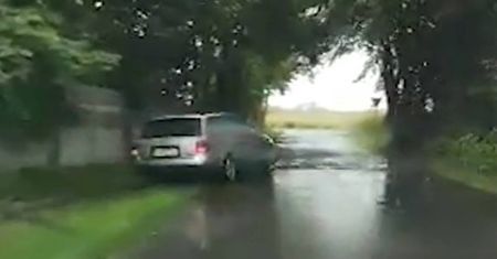 Absurd na Lubelszczyźnie. Pijany jechał wężykiem po alkohol. Nagranie policji