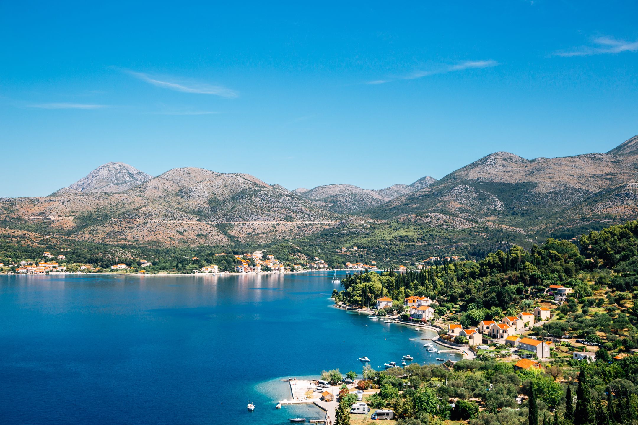 Neum znajduje się nad Adriatykiem