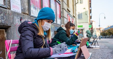 Włochy. Urocza 12-latka protestuje przeciwko zamknięciu szkół