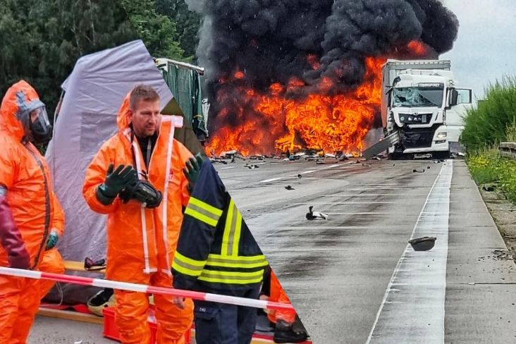 Niemcy zidentyfikowali ciała Polaków. Podwójna tragedia na autostradzie A2