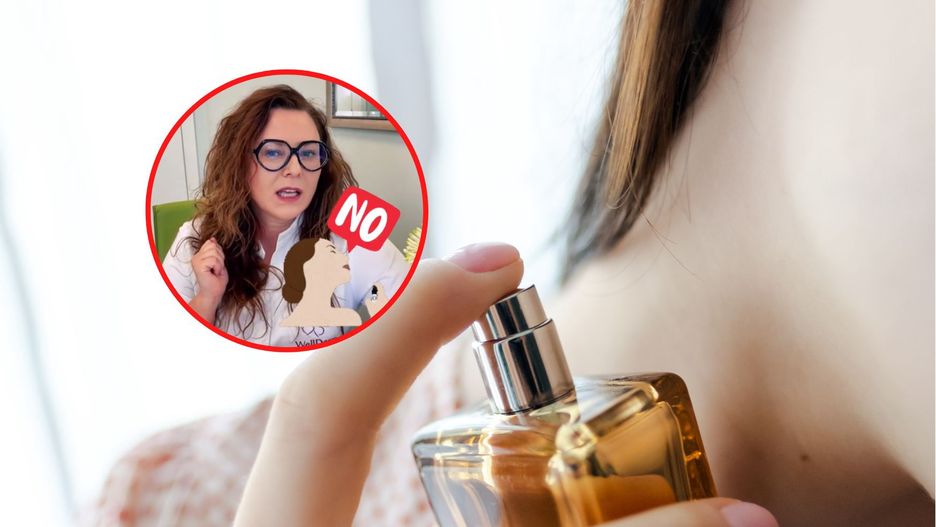 Lekarka powiedziała, że nigdy nie aplikuje perfum na szyję