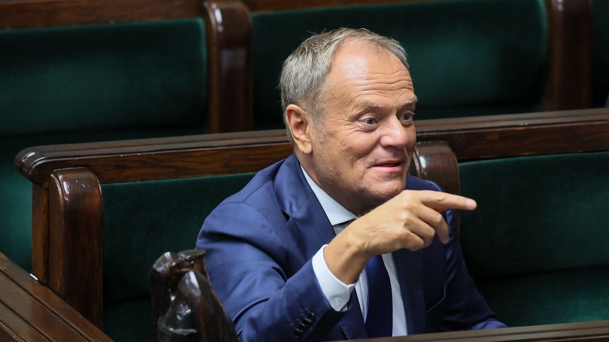 Donald Tusk
Warszawa, 26.09.2025. Premier Donald Tusk w Sejmie w Warszawie, 26 bm. w trzecim dniu posiedzenia izby. (sko) PAP/Leszek Szyma�ski
Leszek Szyma�ski
10 10. X kadencja kadencji, obrady, polityk, polityka, posiedzenie, sejm, sejmu, sala obrad, gest, �awy rz�dowe, premier