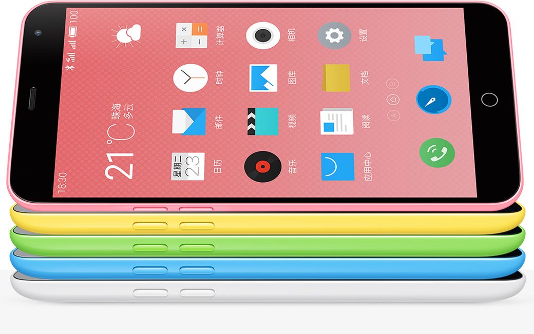 Meizu m1 note oficjalnie. Niezła specyfikacja, bardzo niska cena i wygląd iPhone'a 5c 4