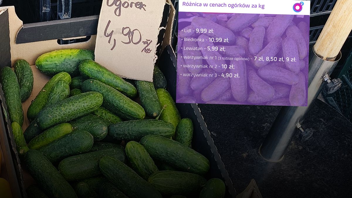 Ceny ogórków mogą zaskakiwać