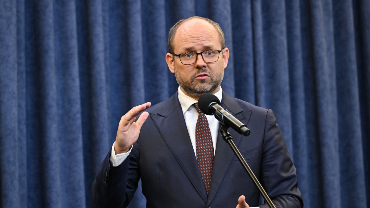 Warszawa, 28.08.2025. Sekretarz stanu w KPRP, szef Biura Polityki Międzynarodowej KPRP Marcin Przydacz podczas briefingu prasowego w Pałacu Prezydenckim w Warszawie, 28 bm. (ad) PAP/Radek Pietruszka