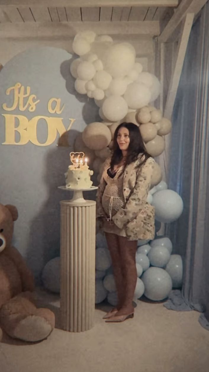 Ukochana Marcina Hakiela pokazała kulisy wystawnego baby shower