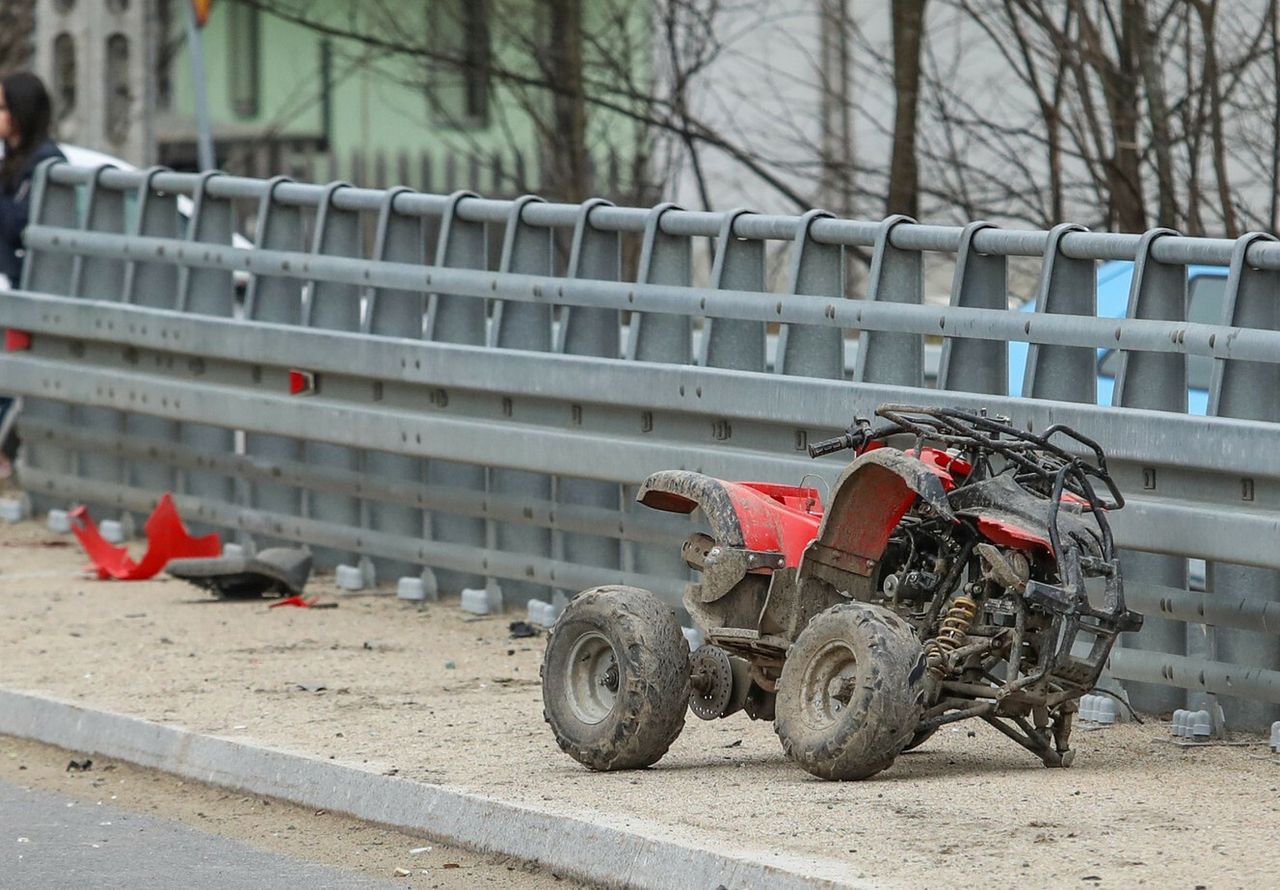 12-latek na quadzie spowodował wypadek. Wjechał w 17-letniego kierowcę