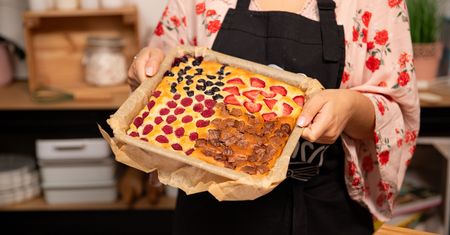 Już nie smażę pancakes na patelni. Placek ląduje w piekarniku w 4 wersjach smakowych