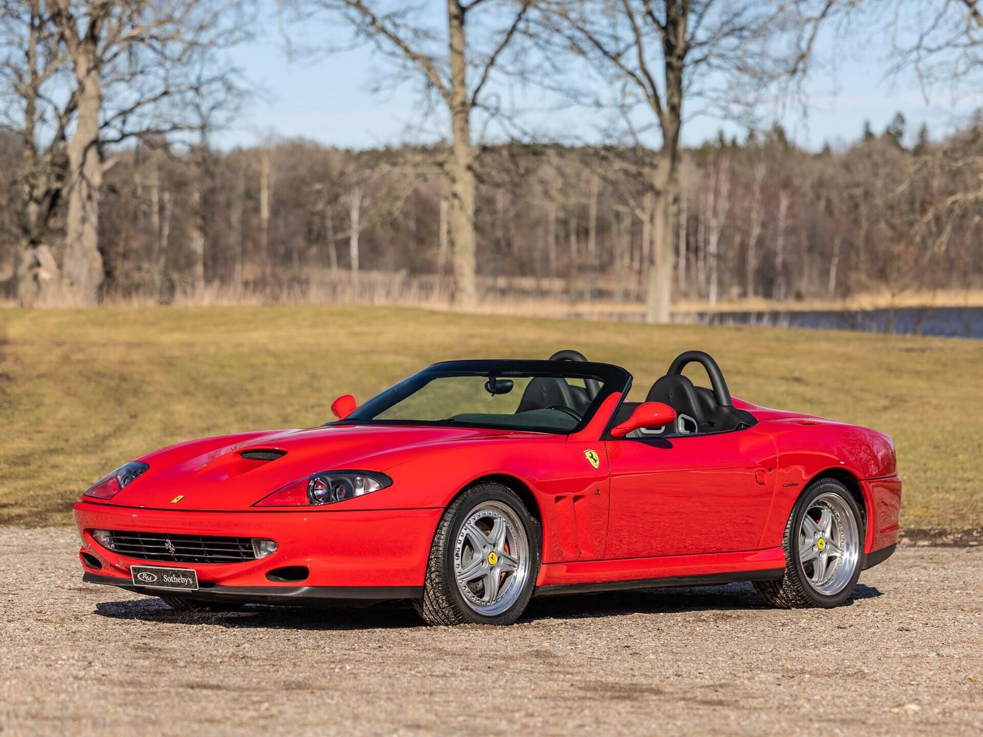 2001 Ferrari 550 Barchetta Pininfarina