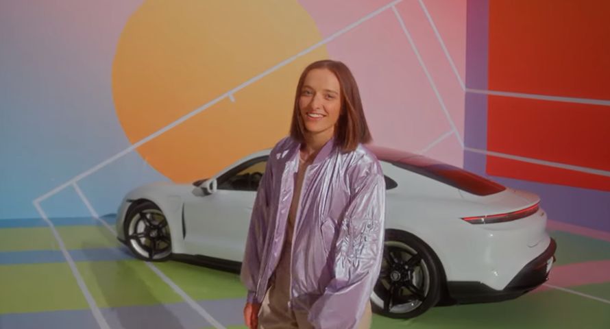 Iga Świątek już nie reklamuje Porsche