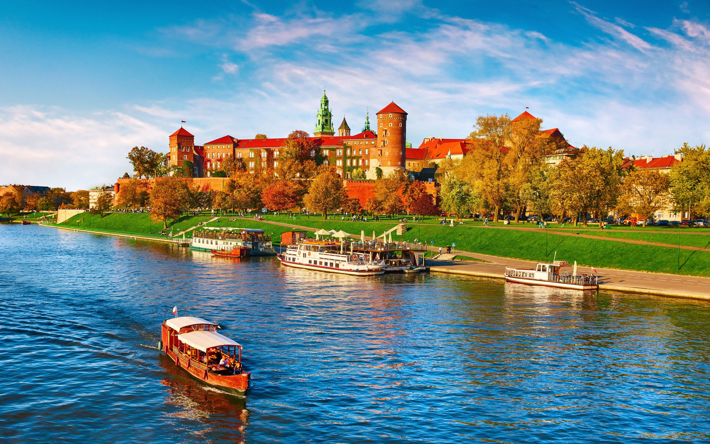 Kraków jesienią ma niezwykły urok.
