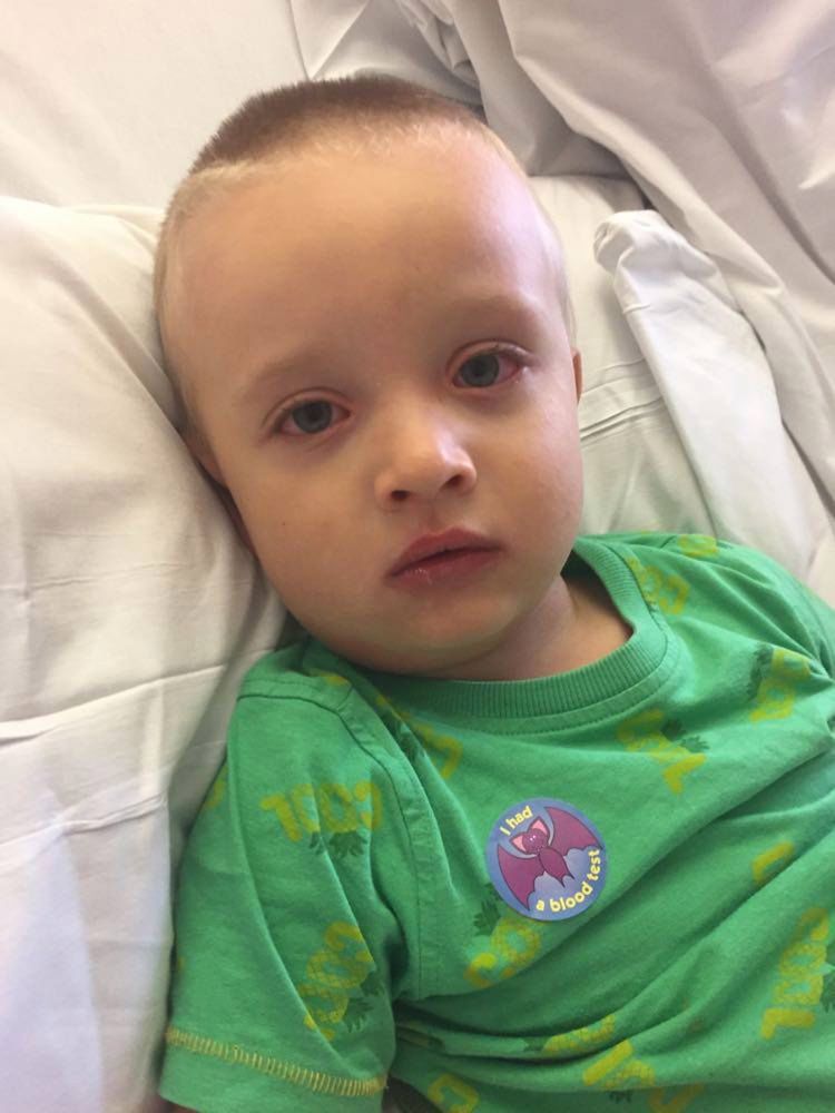 Kubuś miał zespół Kawasakiego