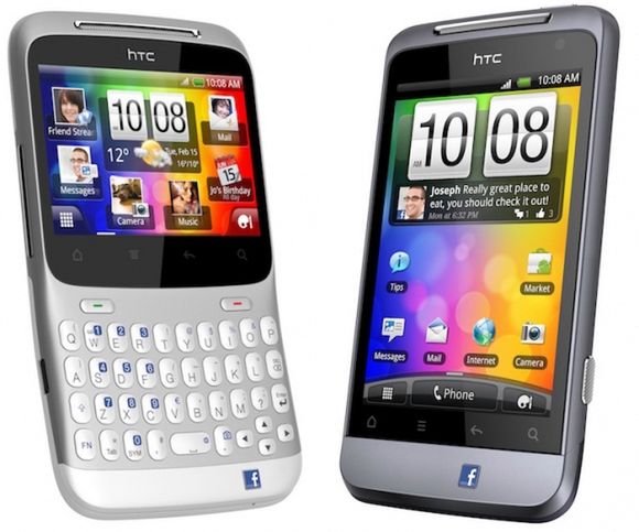 HTC Salsa i ChaCha – Androidy z dedykowanym klawiszem Facebooka