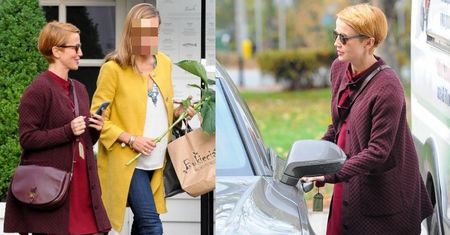 Ciężarna Zielińska wsiada do Audi