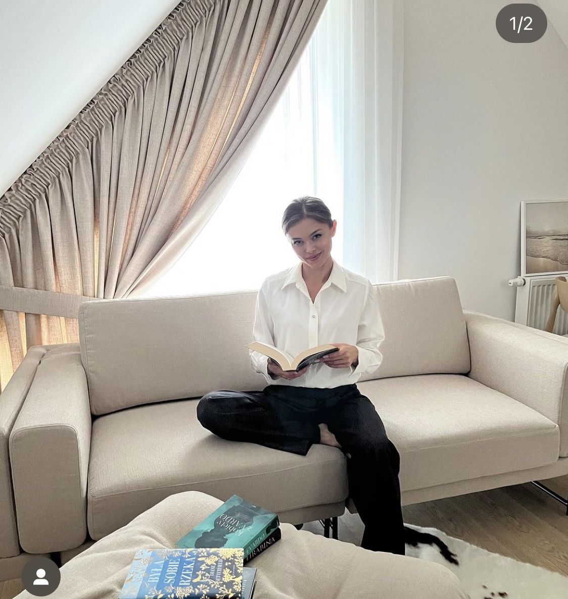 Joanna Opozda pochwaliła się stylowym poddaszem