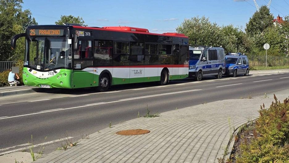 Pasażer zaatakował kierowcę autobusu w Lublinie