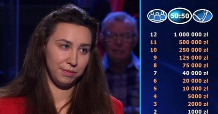 Milionerzy. Pytanie o "Gwiezdne wojny" było dla niej ciosem. Straciła 2 koła