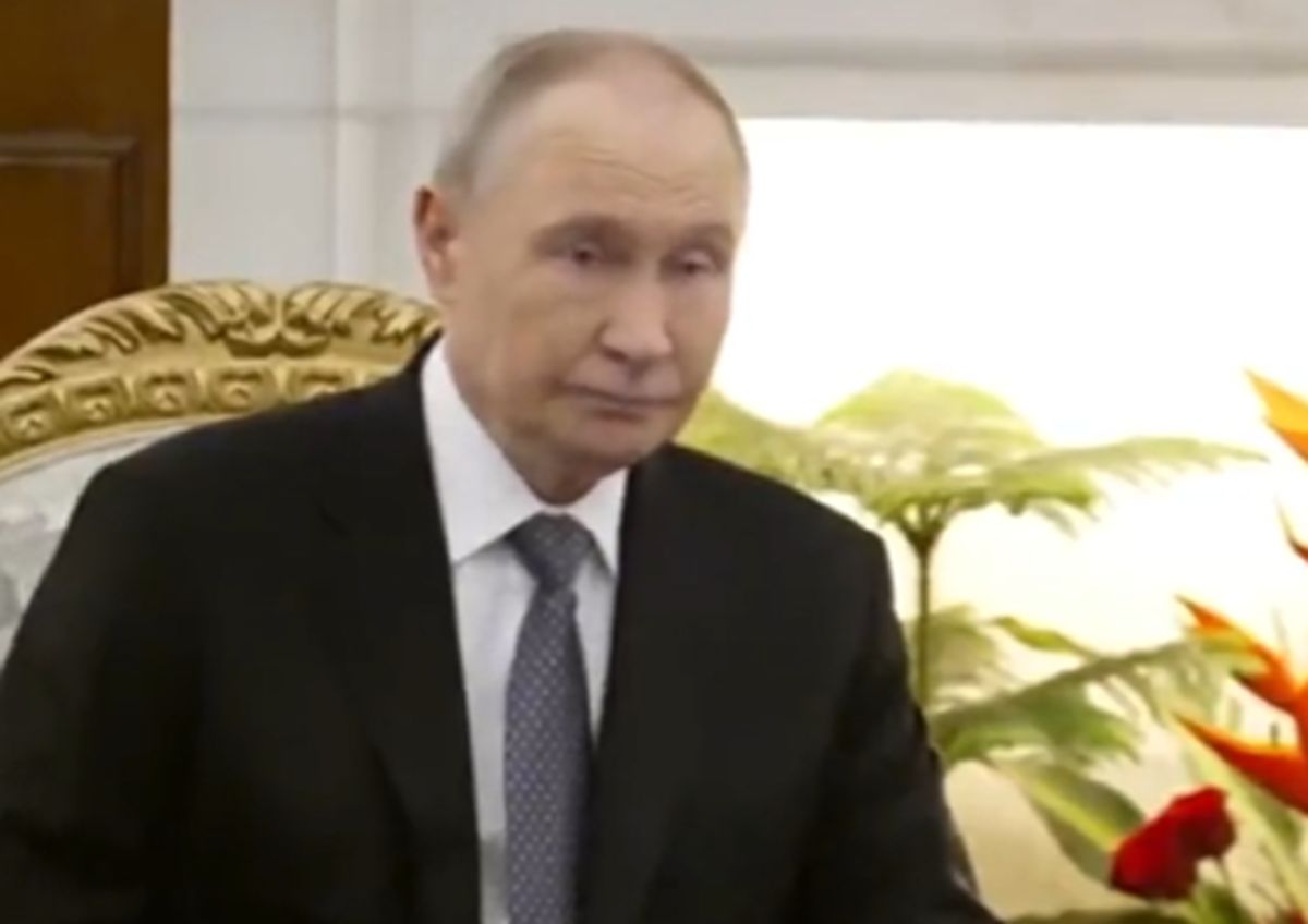 "Nie zrozumiałem pytania". Spięcie Putina z dziennikarką