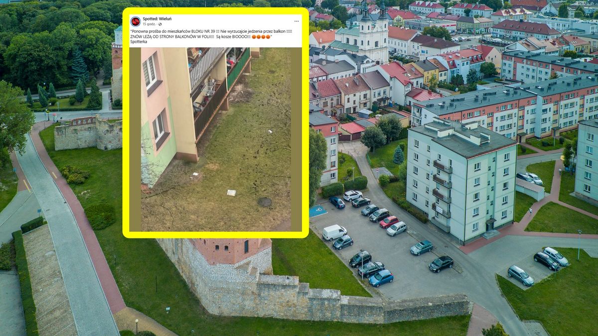 Oburzyła się zachowaniem mieszkańców.