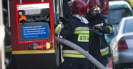 Znany adwokat stracił dom i auto. Kolejny pożar w Szczecinie
