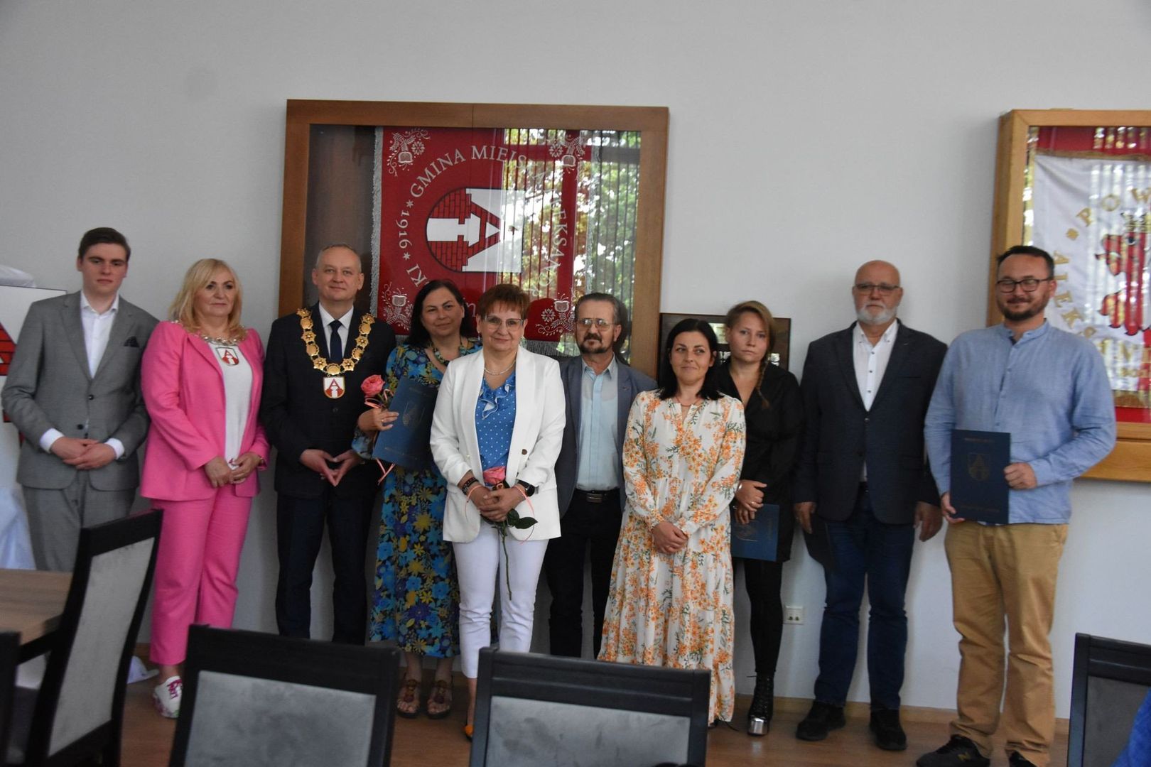 Burmistrz Aleksandrowa Kujawskiego przyznał stypendia sportowcom, naukowe oraz działaczom kultury