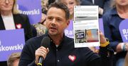 Krytyka Trzaskowskiego za ogłoszenia. Ironiczne komentarze