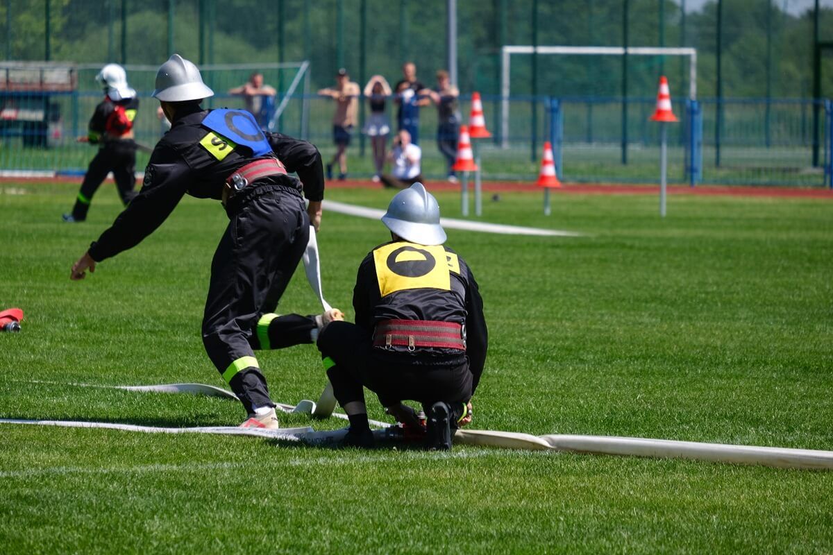 Gminne zawody sportowo-pożarnicze w Bełżycach 2024