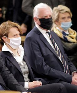 Ogólnopolska Pielgrzymka Przedsiębiorców na Jasną Górę. Wicepremier Jadwiga Emilewicz przemawia... z ambony