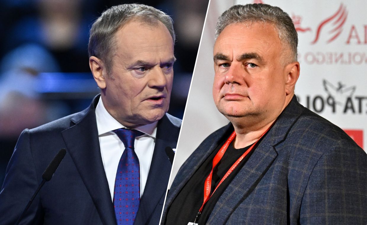 Donald Tusk, Tomasz Sakiewicz