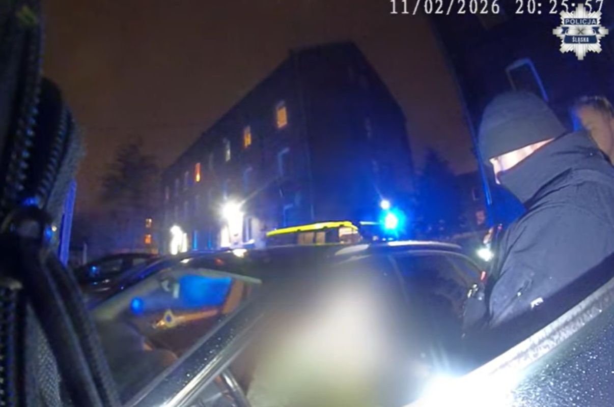 Krzyczał wulgaryzmy do policjantów. Chwilę później trafił do więzienia
