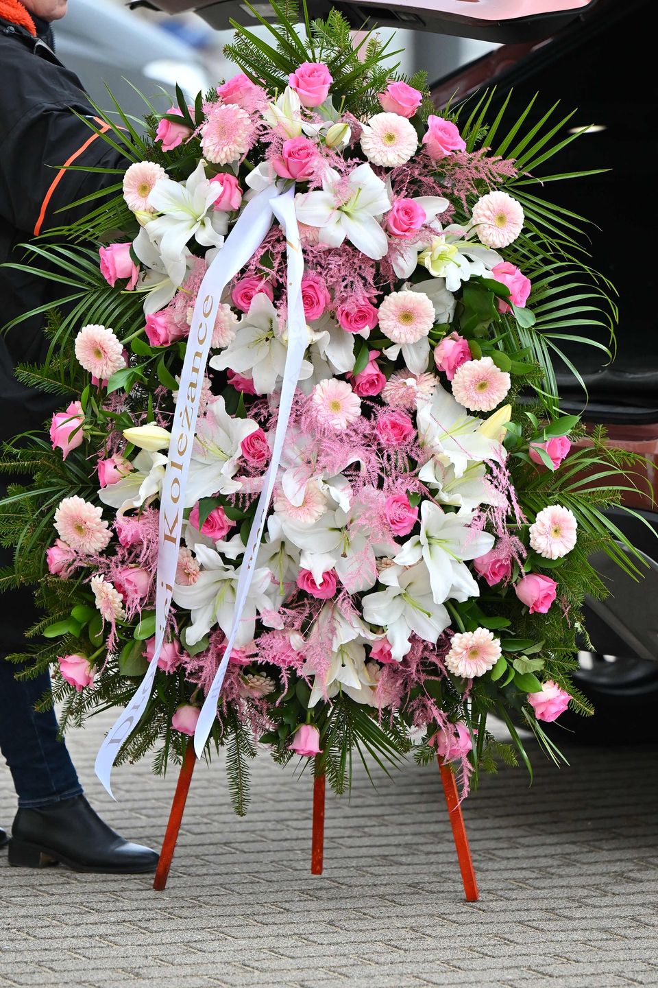 Pogrzeb Bożeny Dykiel 