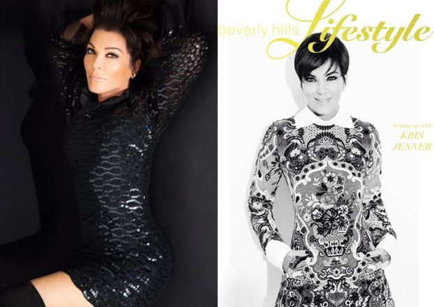 Odmłodzona Kris Jenner wygina się w nowej sesji